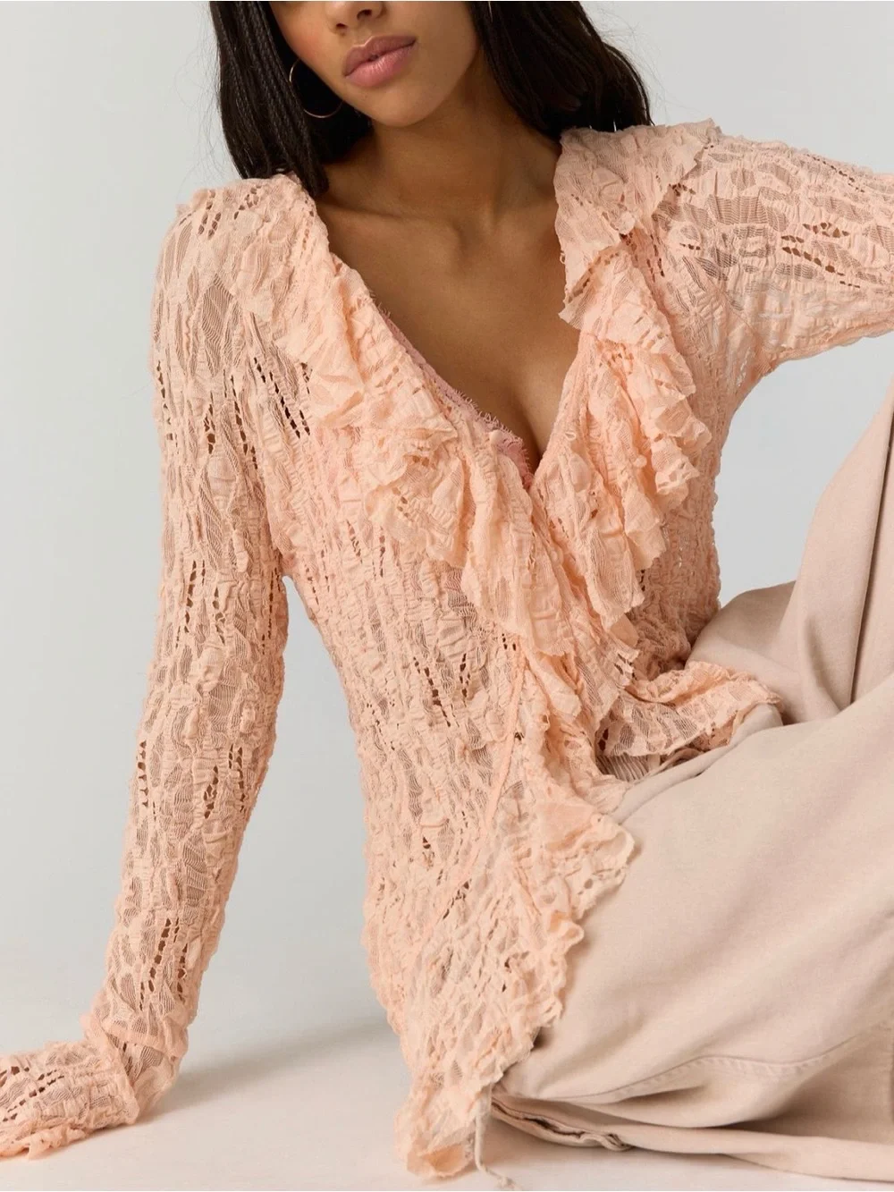 Free People Laney Cardi